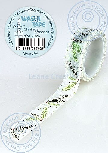 Leane Washi Tape "Christmas Branches" 61.7026