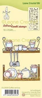 LEANE Clearstamp “Coffee service” 55.5930