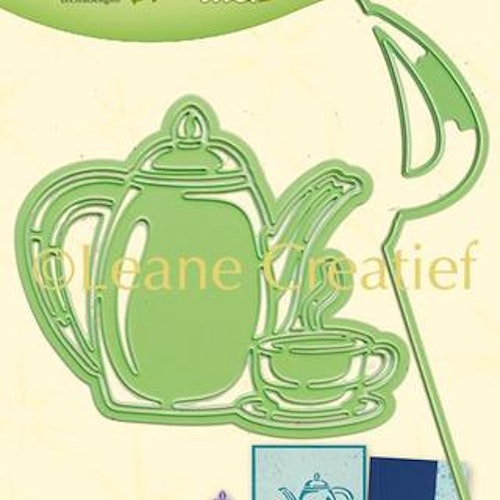 LEANE DIE CUT/EMB "Coffee Time" 45.5916