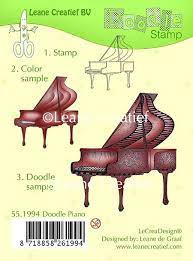Leane Clearstamp “‘Piano” 55.1994