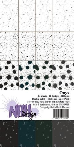 NHH Paperpad 10x21cm "Onyx" NHHP731
