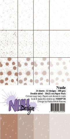 NHH Paperpad 10x21cm "Nude" NHHP730