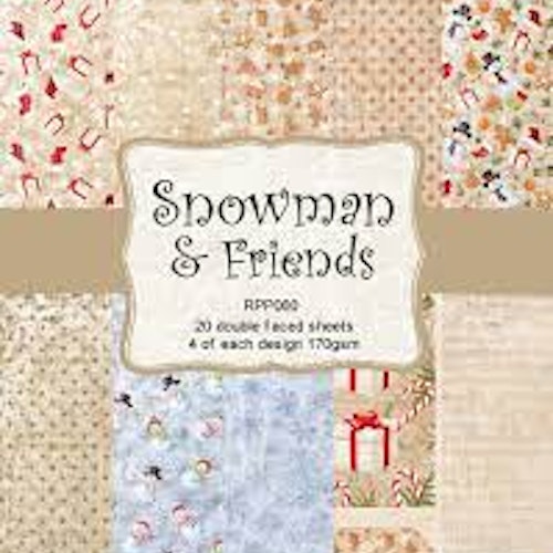 Reprint paperpack 6x6 - Snowman and Friends