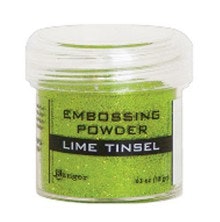 Embossing powder, Ranger - Lime Tinsel
