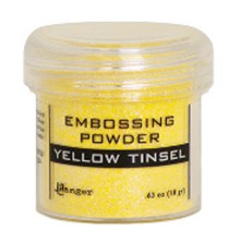 Embossing powder, Ranger - Yellow Tinsel