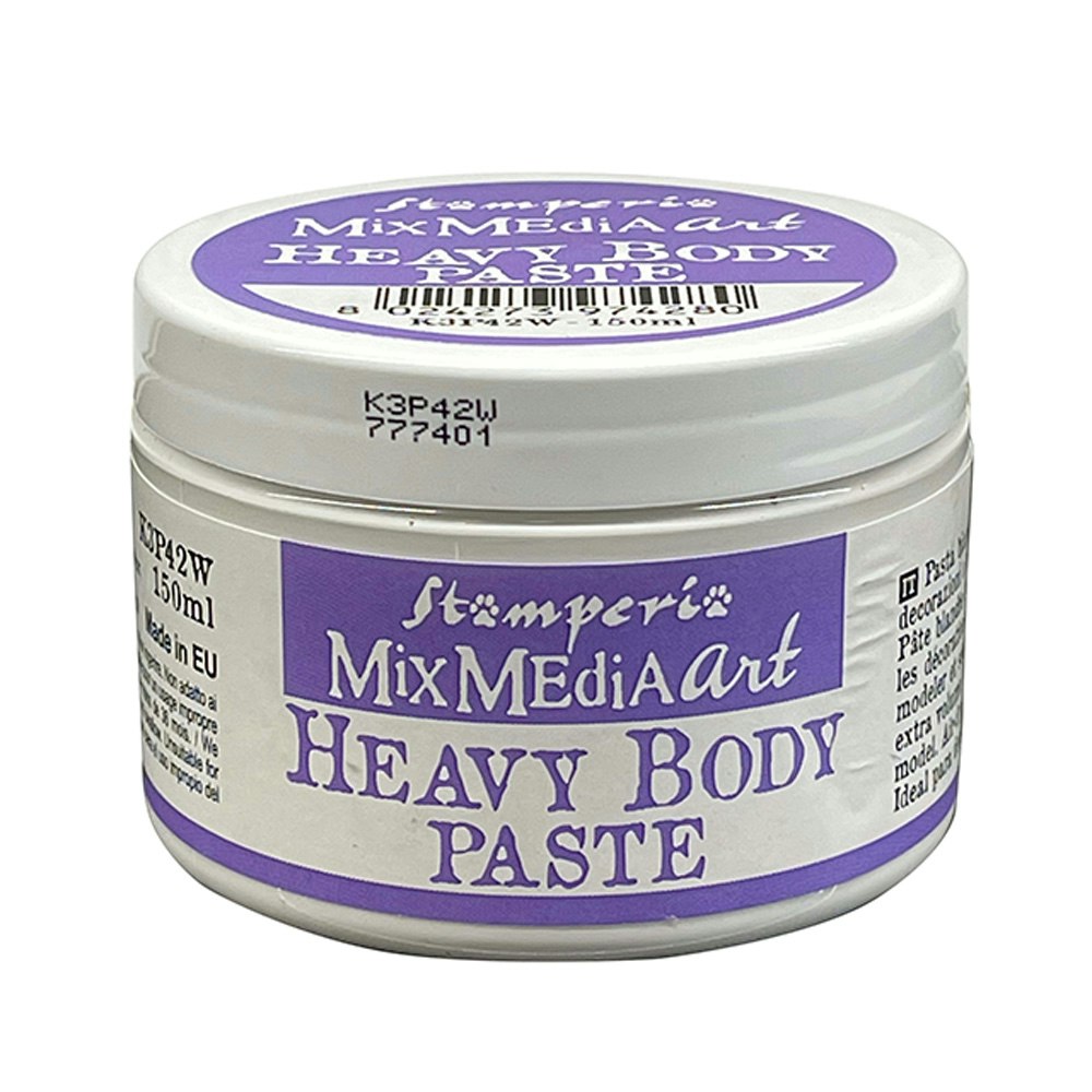 Stamperia - HEAVY BODY PASTE ML 150 WHITE