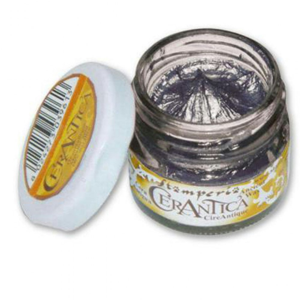 Stamperia - ANCIENT WAX ML 20 ML - BLACK SILVER