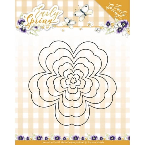 Precious Marieke Die - spring flower nesting PM10114