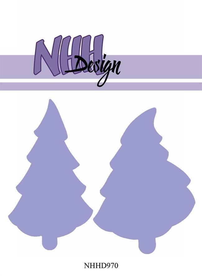 NHH design dies - Christmas Trees NHHD970