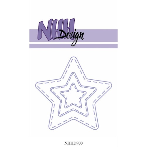 NHH design dies - Stitched Stars NHHD900