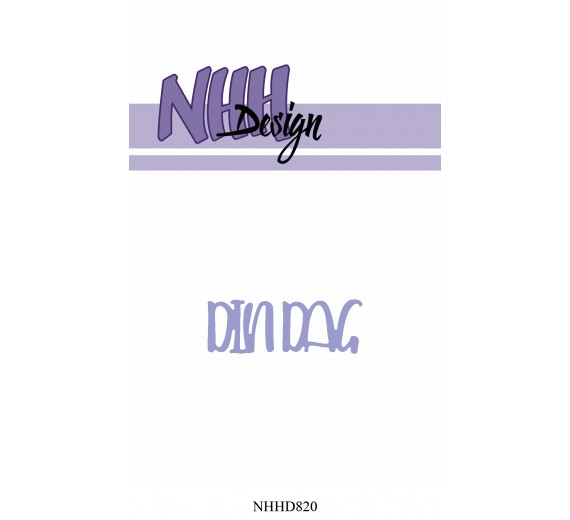NHH design dies - Din Dag NHHD820