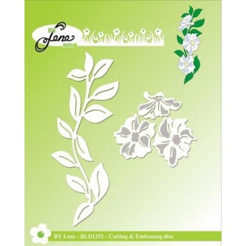 by Lene dies - Flower Vine BLD1251