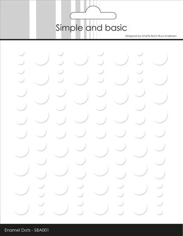 Simple and Basic Enamel Dots "Soft White (96 pcs)" SBA001