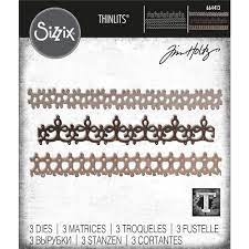 Sizzix Thinlits Die 664413 - crochet #2 by tim holtz