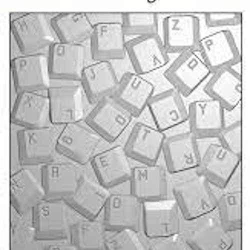 NHH 3D embossingfolder - Keyboard Buttons NHHE002