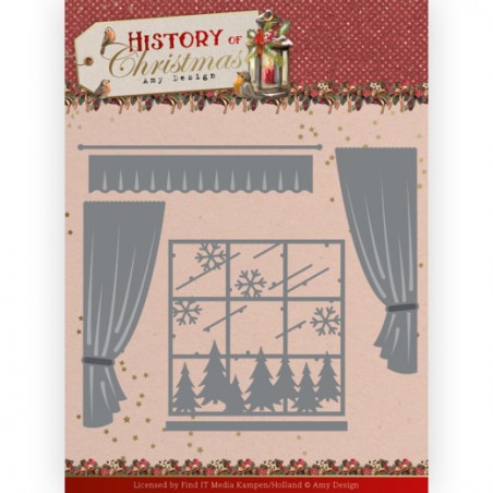 Amy design - Window with Curtains ADD10243