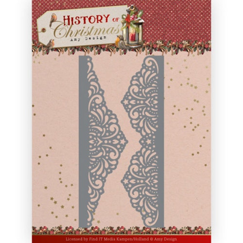 Amy design -  Lacy Christmas Borders ADD10247
