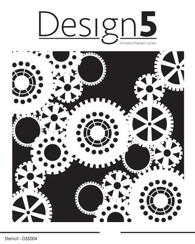 Design5 mask - Gears" D5S004