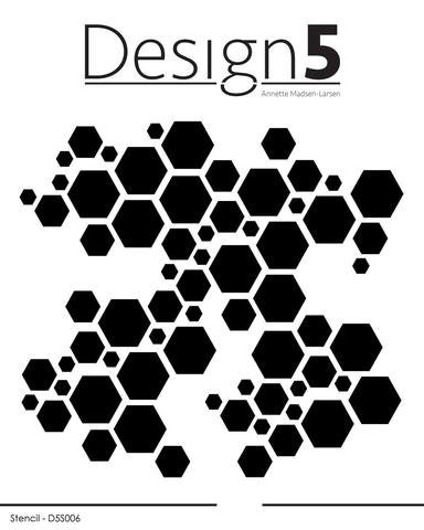 Design5 mask - Hexagon D5S006