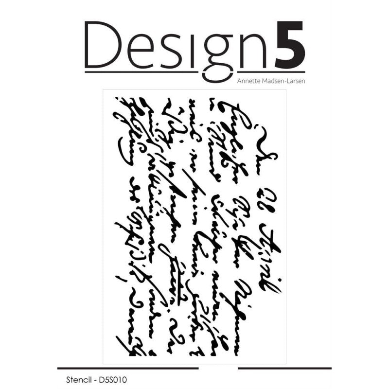 Design5 mask A6 - Script D5S010