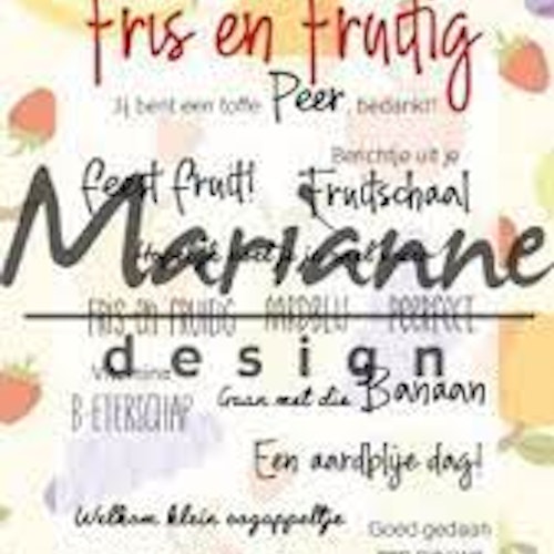 clearstamp marianne design CS1031 Marleen's Fruitastic