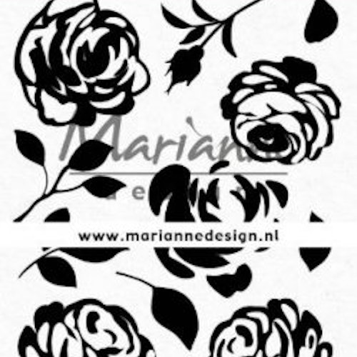 clearstamp marianne design CS1046 Roses