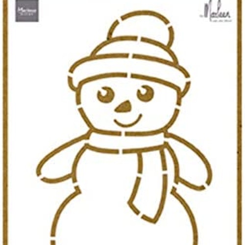 Marianne Design  mask - PS8018 Snowman