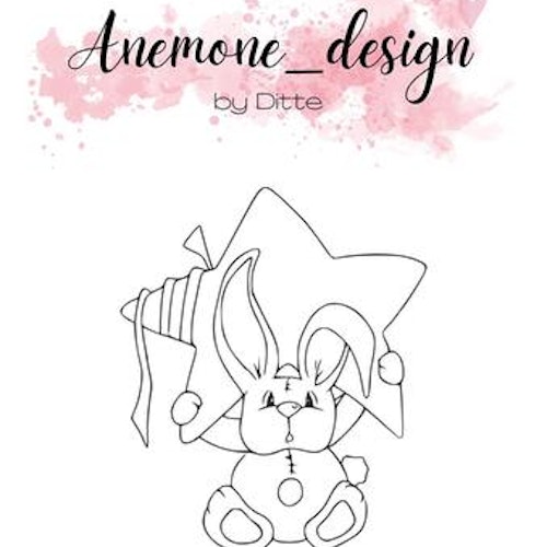 Anemone Stamp - Star Rabbit ADC023