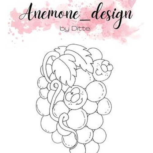 Anemone Stamp - Grapes ADC043