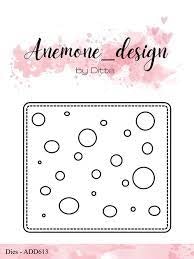 Anemone dies - Square with holes ADD613