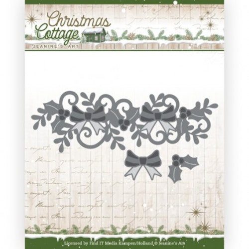 Jeanines Art Dies - Christmas Swirl Border JAD10138