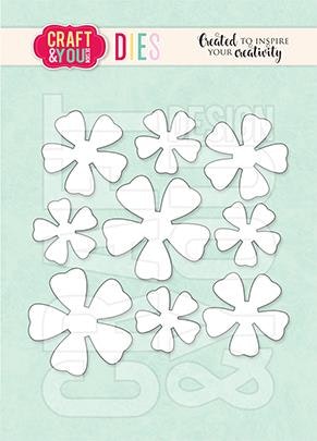 Craft & you dies - Small Flowers - Set 2 CW183