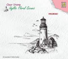 Clearstamps Nellie Snellen - lighthouse IFS037