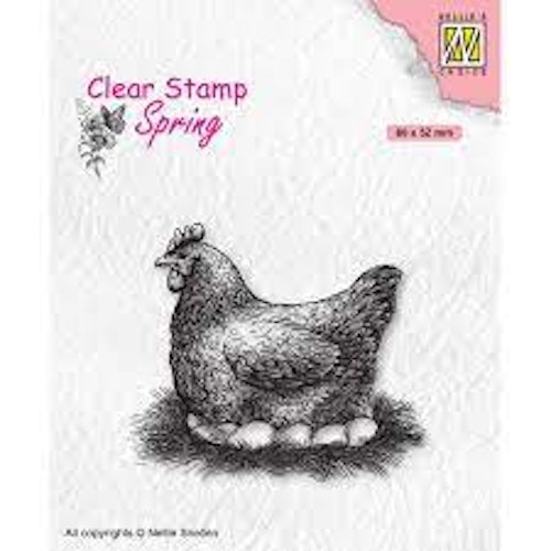 Clearstamps Nellie Snellen - Mother Hen SPCS019
