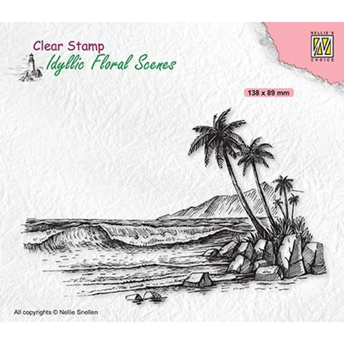 Clearstamps Nellie Snellen - tropical IFS039