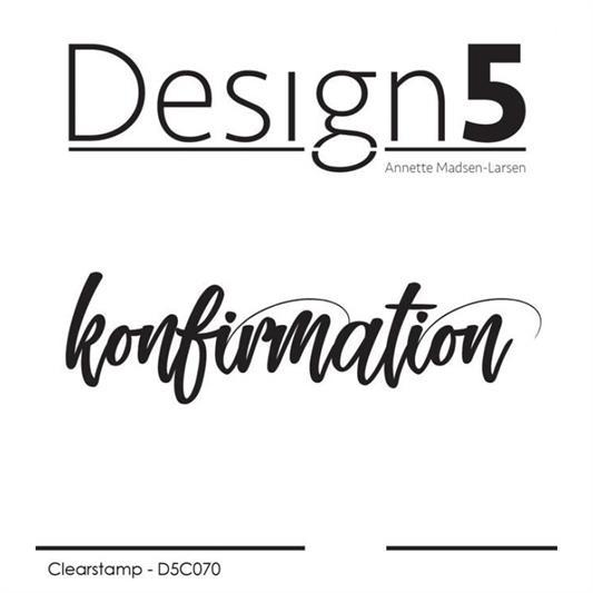 Design5 Stamps - konfirmation D5C070