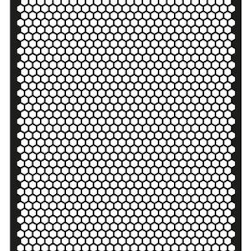 Design5 Stencil - Small Hexagons D5S022
