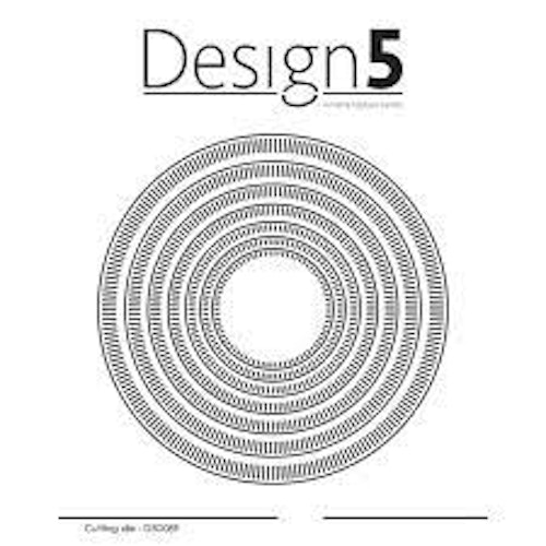 Design5 Dies - Circles Stripes" D5D063