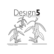 Design5 Dies - Tall Leaves D5D064