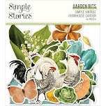Simple Stories Bits & Pieces Die-Cuts 44/Pkg - SV Farmhouse Garden