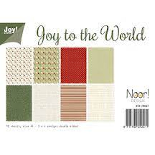 Joy!Crafts, A4 Papper 12st - Joy to the world