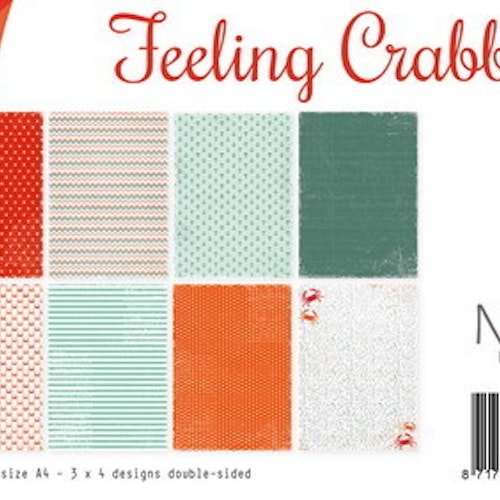 Joy!Crafts, A4 Papper 12st - feeling crabby