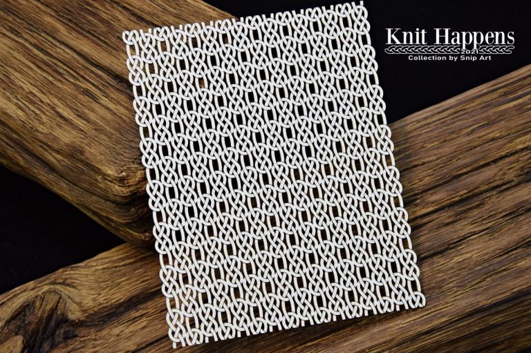 Snipart Chipboard - 24889 Knit Happens – Background 1 – small