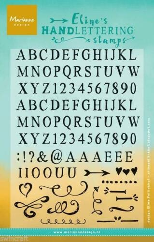 Marianne Design Stamps - handlettering stamps ec0158