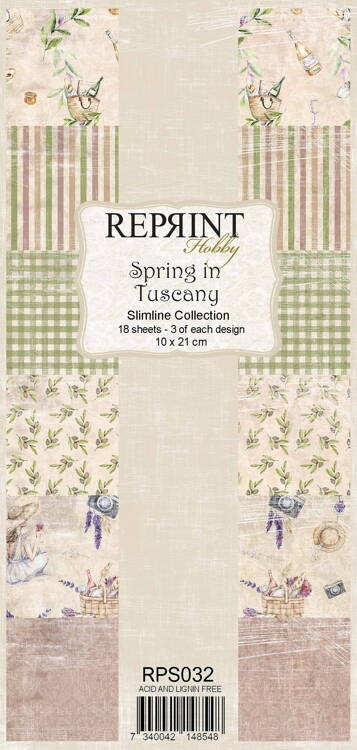 Reprint paperpack Slim - Spring in Tuscany