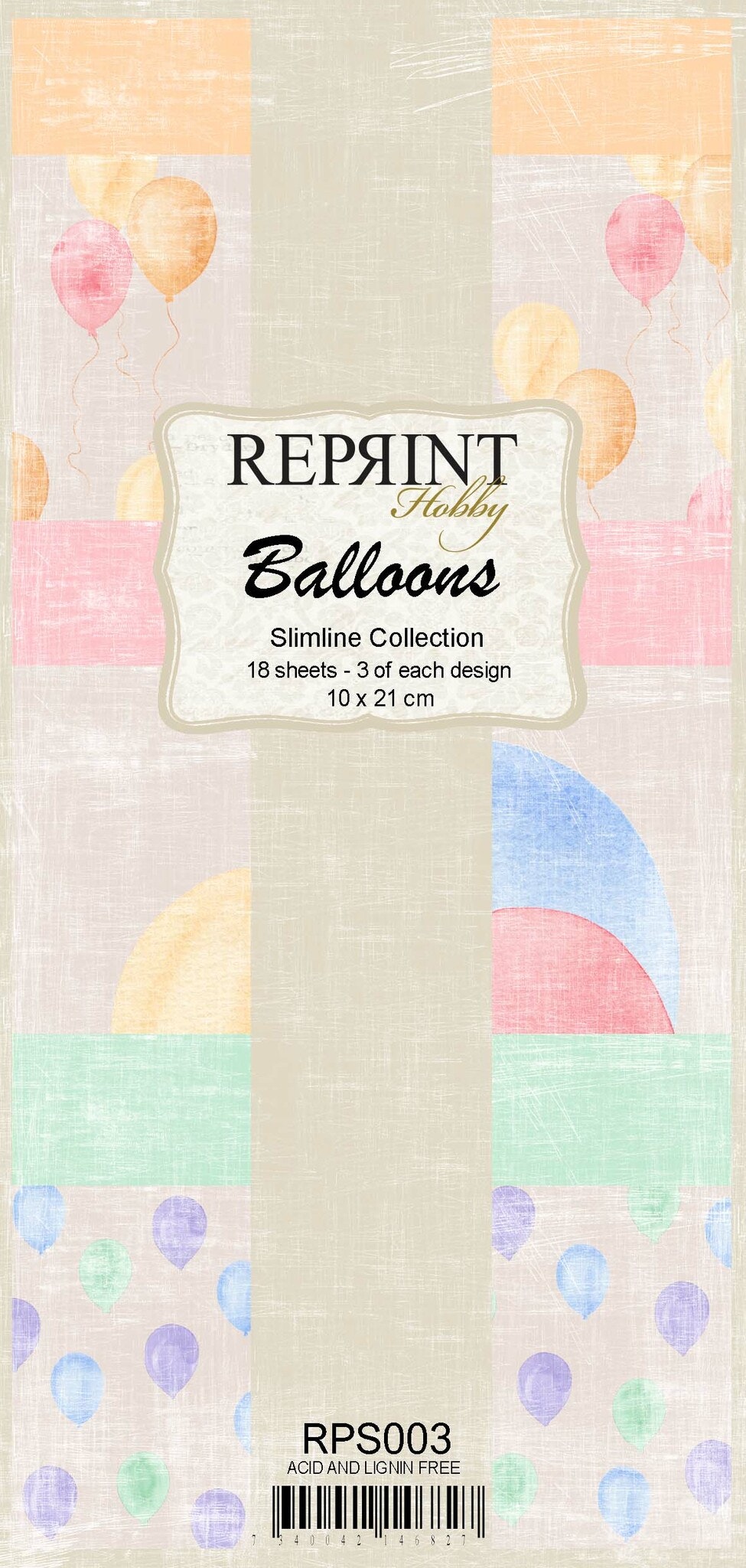 Reprint paperpack Slim - Balloons