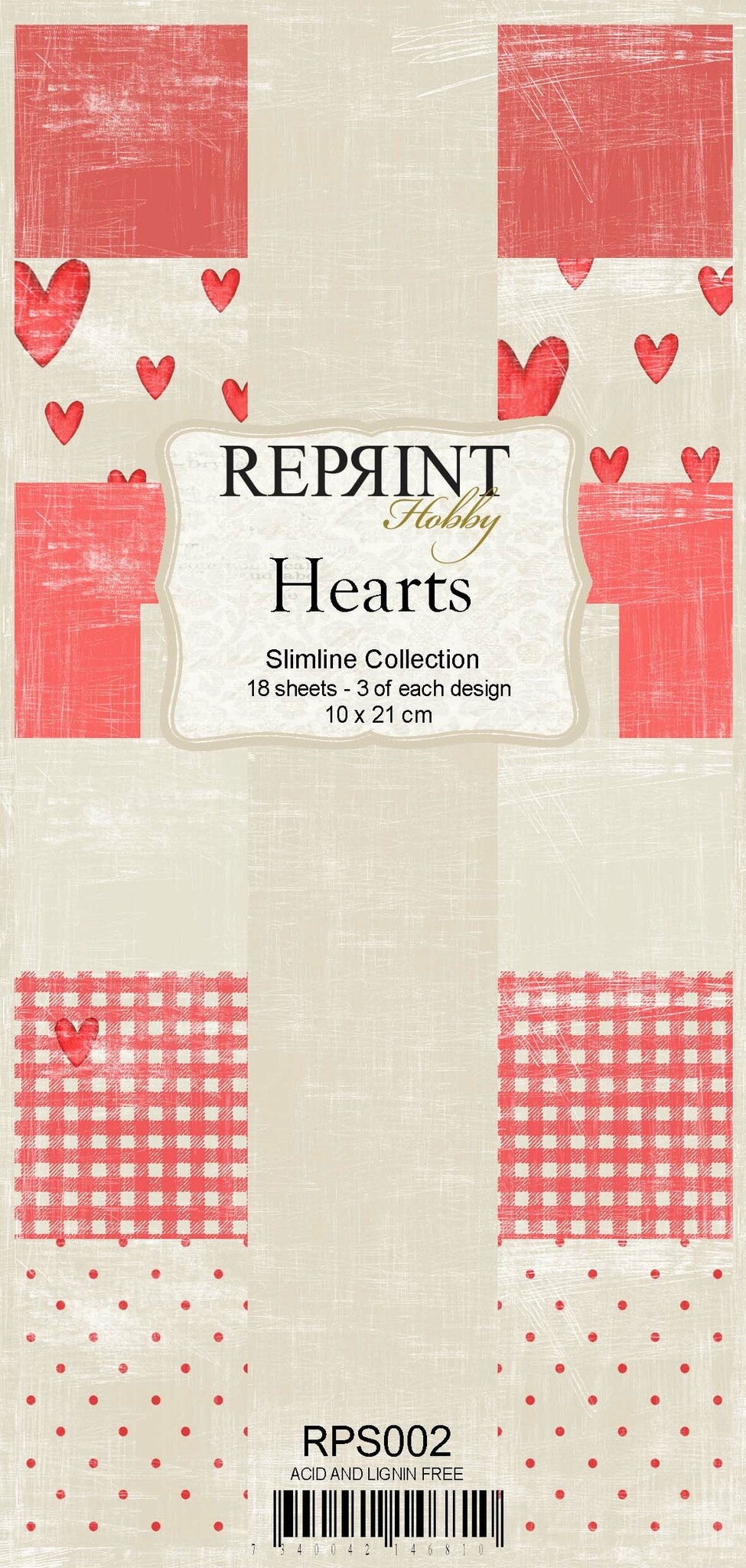 Reprint paperpack Slim - Hearts