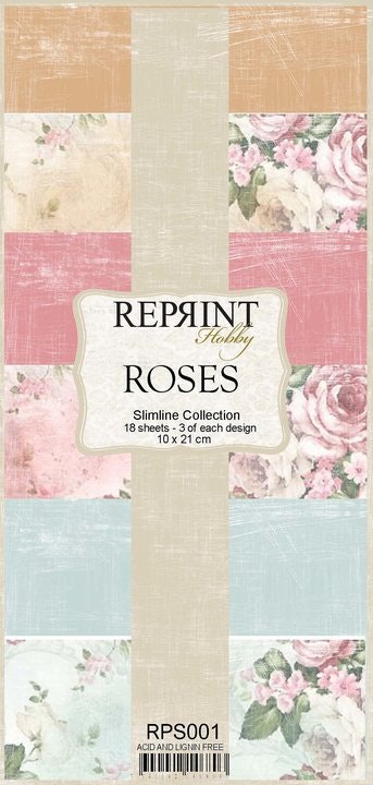 Reprint paperpack Slim - Roses