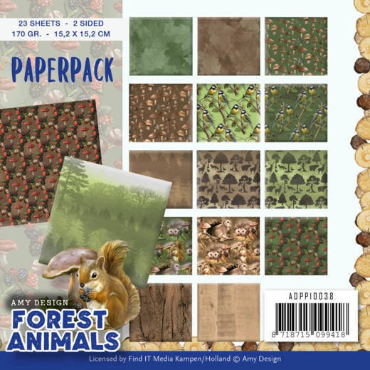 Paperpack 6x6 Amy Design - ADPP10038