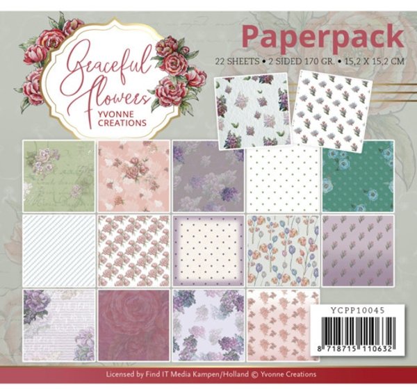 Paperpack 6x6, Yvonne Creations YCP10045